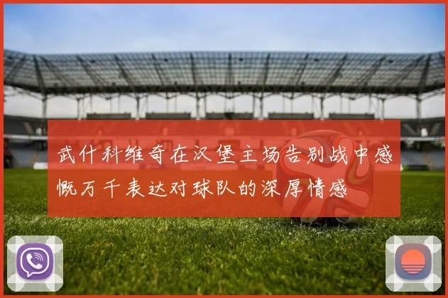 武什科维奇在汉堡主场告别战中感慨万千表达对球队的深厚情感